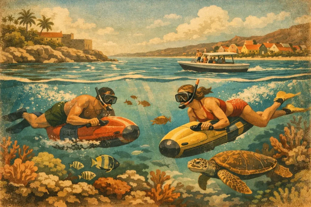 Underwater Scooter Snorkel Tour Curacao Guide