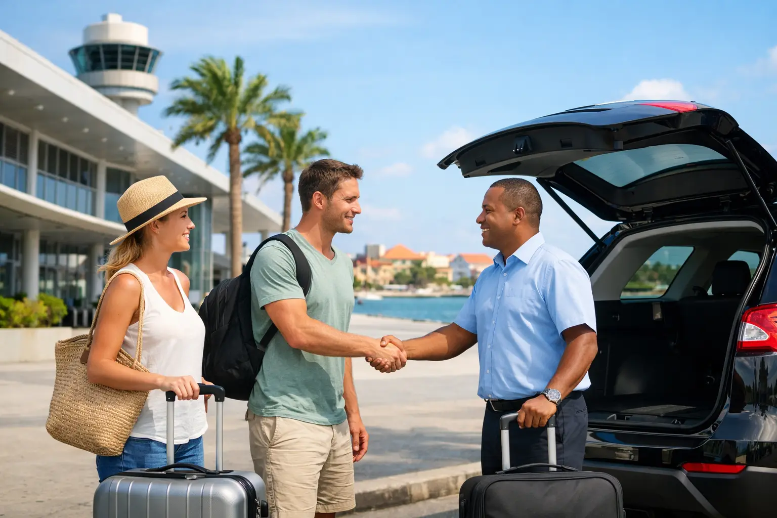 How Airport Car Pickup Works for Curaçao Visitors